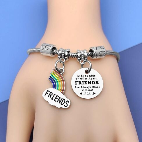 Friendship Gifts Bracelet Best Friend Gift 3 Sisters Gift Sister Gift from Sisters Matching Bracelet Big Sister Middle Sister Little Sister Inspirational Bracelet Bff for 2 Birthday Gifts for Sister in Saudi Arabia