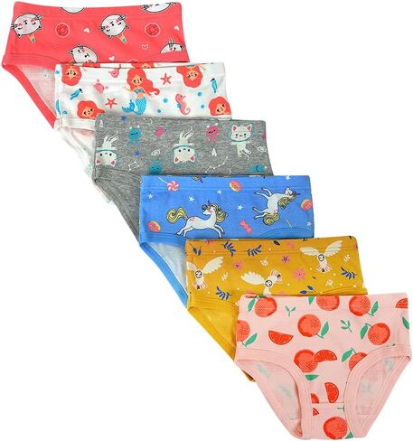 Closecret Kids Series Baby Soft Cotton Panties Little Girls' Assorted Briefs Multipack in Saudi Arabia