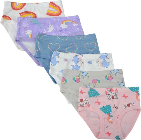 Closecret Kids Series Baby Soft Cotton Panties Little Girls' Assorted Briefs Multipack in Saudi Arabia