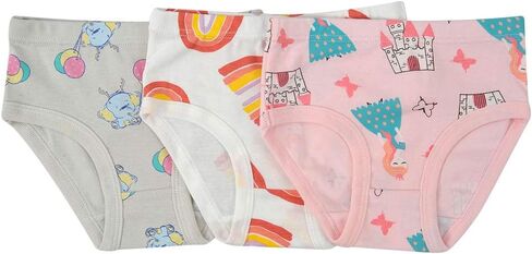 Closecret Kids Series Baby Soft Cotton Panties Little Girls' Assorted Briefs Multipack in Saudi Arabia