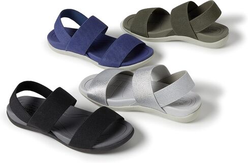 Dearfoams Women's Original Comfort Sloane Backstrap Casual Open Toe Sandal in Saudi Arabia