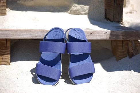 Dearfoams Women's Original Comfort Sloane Backstrap Casual Open Toe Sandal in Saudi Arabia