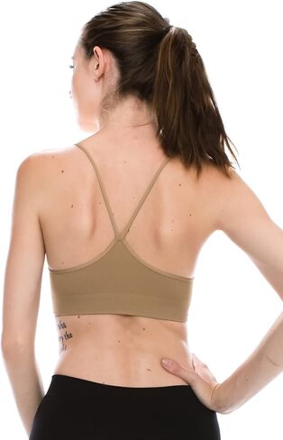 حمالة صدر للاستخدام اليومي من Kurve Soft Feel Racerback (غير مبطنة) - صنع في الولايات المتحدة الأمريكية - in Saudi Arabia