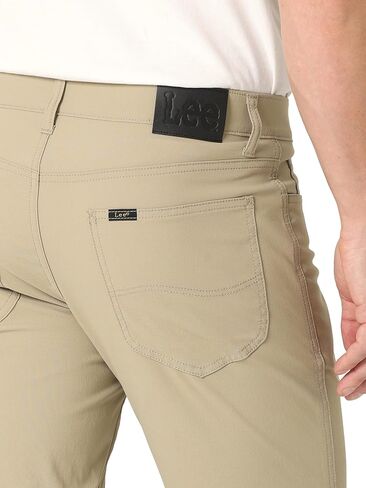 Lee Men's Extreme Motion 5 Pocket Synthetic Slim Fit Pant in Saudi Arabia
