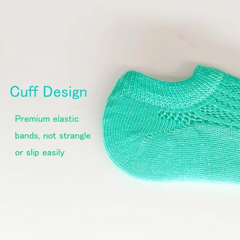 Jagrove Kids Ankle Socks, Low Cut Cotton Socks Colorful Anti Slip No Show Socks for 2-12 Years Boys Girls, 10 Pairs in Saudi Arabia