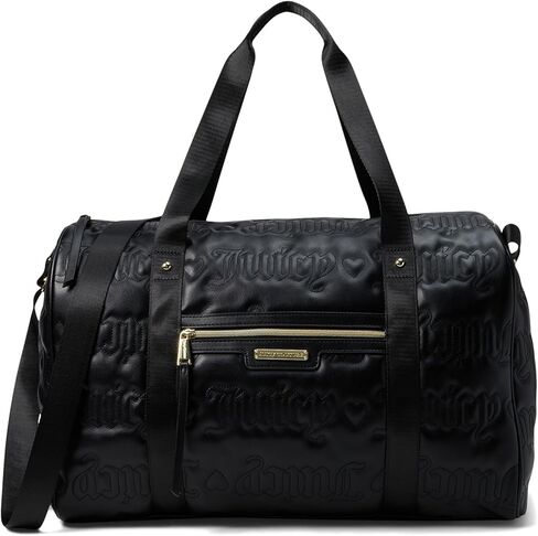 Juicy Couture Bestsellers Rosie Overnighter - Quilted Version Black One Size in Saudi Arabia