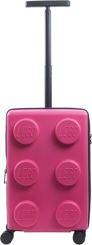 FUL LEGO 22 Inch Rolling Luggage, Signature Trolley Expandable Hardshell Carry On Suitcase with Spinner Wheels, Yellow in Saudi Arabia
