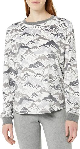 PJ Salvage Women's Loungewear Mountain Bound Long Sleeve Top in Saudi Arabia