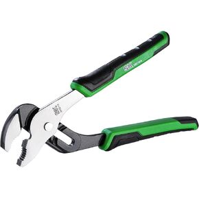 SK 12-Inch Groove Joint Pliers, Water Pump Pliers, Premium CR-V Steel Construction, Serrated Jaw with Comfortable Grips