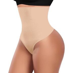 ShaperQueen102 Thong - Womens Waist Trainer Cincher High-Waist Girdle Sexy Body Shaper Slimming Tummy Control Panty Shapewear