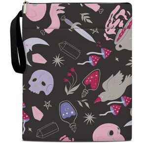 Dark Romance Book Sleeve Rose Tarot Book Protector Pouch with Zipper Book Lover Gifts for Bookish Librarian Book Sleeve for Friends Teens Women Teacher Reader -13