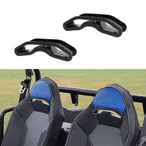 UTV Seat Harness Pass Through Bezel Insert Seat Belt Pass Through Bezel Insert Compatible with Polaris RZR XP1000 900 S XC General 4 Pack Black (4)