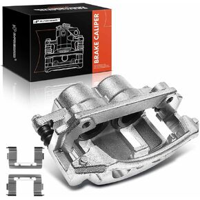 A-Premium Disc Brake Caliper Assembly with Bracket Compatible with Select Dodge Models - Dakota 2003-2004 - Front Driver and Passenger Side, 2-PC Set