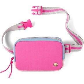 The Children's Place Crossbody Belt Bag, Pink Marble