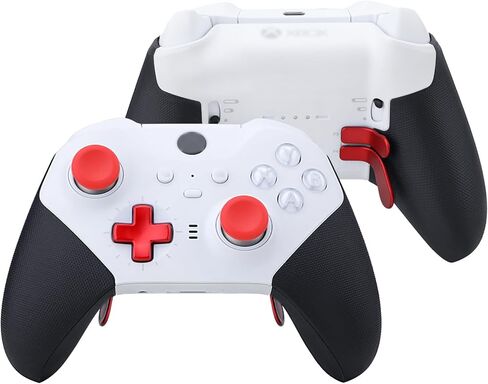 4 PCS Metal Paddles, Back Hair Trigger Locks Replacement Parts for Xbox One Elite Series 2 Controller/Elite Series 1 Controller/Elite 2 Core Controller(Black) in Kuwait