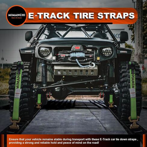 E-Track Roller Idler Swivel Anchors Fitting,4 Pack,Heavy-Duty E Track Accessories,Wheel Straps,Tie-Down Anchors on E Track Strap for Trailers, ATV, UTV, Car in Saudi Arabia