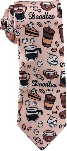 Men's Novelty Tie Fun Necktie Husband Father Ties Formal Business Wedding in Kuwait