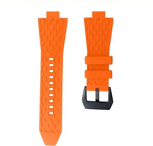 Rubber Silicone Watch Bands Strap Replacement 13x29mm with black buckle for Michael Kors - MK8380 MK8356 MK8295 MK9020 - Michael Kors Watch Band in Kuwait
