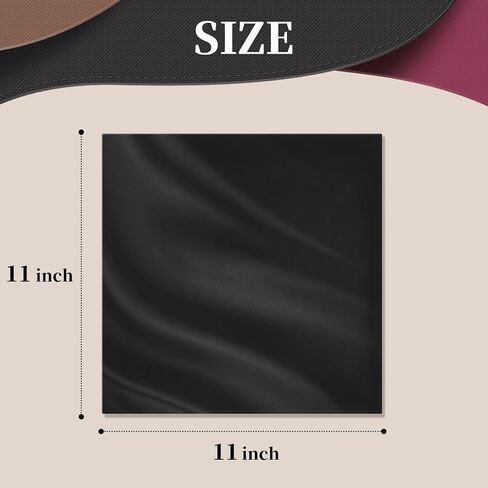 مربع جيب من الساتان للرجال، مجموعة منديل بدلة حريرية نباتية مكونة من 5 قطع in Kuwait