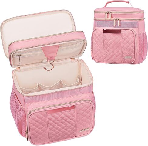 Large Toiletry Bag for Women Men,Bathroom Bag,Water Resistant Portable Shower Caddy for College Dorm,Hanging Toiletry Bags for Traveling,Gym Camping Cruise Ship Travel Essentials Shower Bag in Kuwait