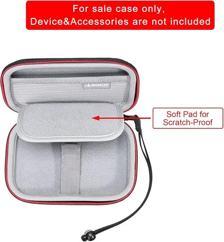 RLSOCO Carrying Case for Nintendo Game & Watch: Super Mario Bros/The Legend of Zelda (Green Zipper) in Saudi Arabia