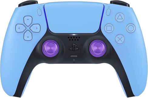 TOMSIN Metal Thumbsticks Replacement Kit for PS5 Controller – Aluminum Joysticks Accessories Compatible with PlayStation 5 Controller (Black) in Kuwait