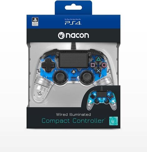 وحدة التحكم المدمجة Nacon LED (أزرق) in Kuwait