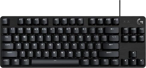 لوحة مفاتيح الألعاب الميكانيكية Logitech G413 TKL SE - لوحة مفاتيح بإضاءة خلفية مدمجة مع مفاتيح ميكانيكية تعمل باللمس، مضادة للظلال، متوافقة مع Windows وmacOS - ألومنيوم أسود (متجدد) in Saudi Arabia