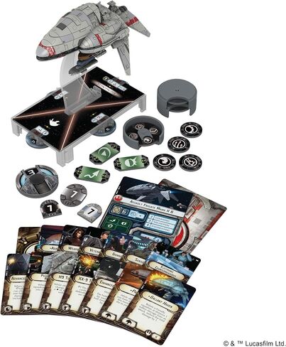 Star Wars Armada Republic Fighter Squadrons EXPANSION PACK | Miniatures Battle Game | Strategy Game for Adults and Teens | Ages 14+ | 2 Players | Avg. Playtime 2 Hours | Made by Fantasy Flight Games in Saudi Arabia