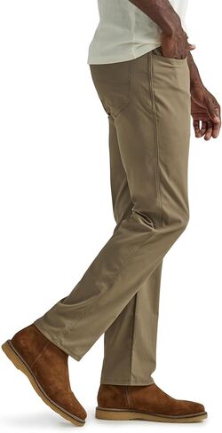 Lee Men's Extreme Motion 5-Pocket Synthetic Straight Pant in Kuwait