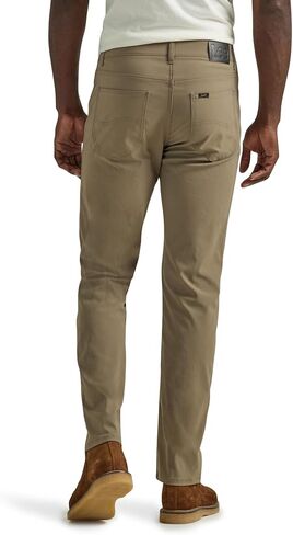 Lee Men's Extreme Motion 5-Pocket Synthetic Straight Pant in Kuwait
