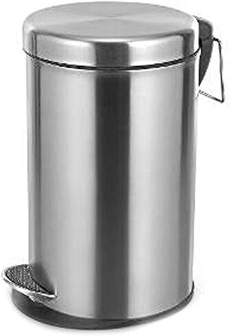 King International 1.3 Gallon Step Bathroom Trash Can,Garbage can, Trash can with lid Inside Removable Bucket, 7''X10'', Bathroom Accessories Set, Wastebasket, Garbage Container Bin (Plain Pedal) in Saudi Arabia