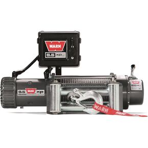 WARN 87310 Electric 12V 9.5xp-s Series Winch with Synthetic Rope: 3/8" Diameter x 100' Length, 4.75 Ton (9,500 lb) Pulling Capacity