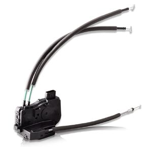 Front Driver Side Door Lock Actuator Motor Compatible for Kia Rio 2012-2017 (6 pins) with Key Hole Replacement Left Door Latch