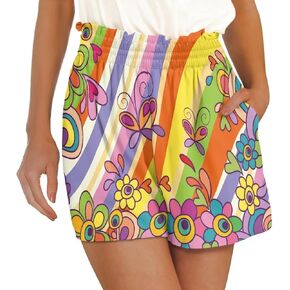 Women's Summer Elastic Shorts for Athletic Fitness Yoga Sports Running Casual Loungewear Size S-XXL