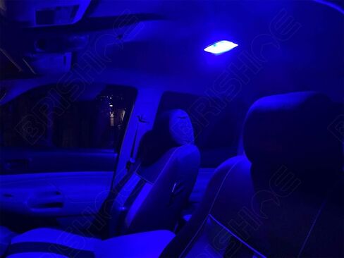 مجموعة مصابيح داخلية LED بيضاء لسيارة Toyota RAV4 2016 2017 2018 2019 2020 2021 2022 حزمة مصابيح LED داخلية فائقة السطوع 6000K + أضواء لوحة الترخيص وأداة التثبيت in Kuwait