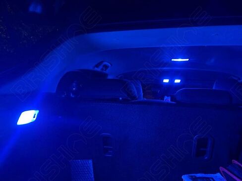 مجموعة مصابيح داخلية LED بيضاء لسيارة Toyota RAV4 2016 2017 2018 2019 2020 2021 2022 حزمة مصابيح LED داخلية فائقة السطوع 6000K + أضواء لوحة الترخيص وأداة التثبيت in Kuwait