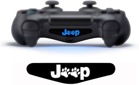 قطعة واحدة من ملصقات شريط إضاءة الألعاب المخصصة لغطاء LED لشريط الضوء لوحدة تحكم PS4 Playstation 4 (F) in Kuwait