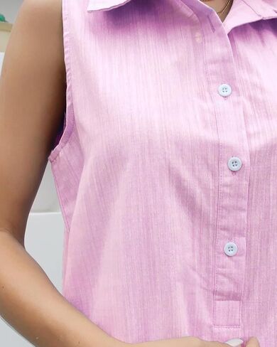 Women's Summer V Neck Button Down Shirt Dress Casual Collared Flowy Cotton Linen Mini Dress with Pockets in Saudi Arabia