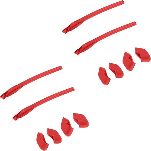SAUCER Replacement Nose Pieces Pads & Earsocks Temple Sleeve Rubber Kit Compatible with Oakley Flak 2.0|Flak 2.0 XL Sunglass in Kuwait