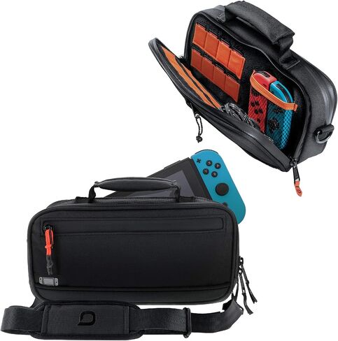 حقيبة لمس معززة من بيونيك BNK-9030 لجهاز نينتندو سويتش وملحقاته، أسود in Kuwait