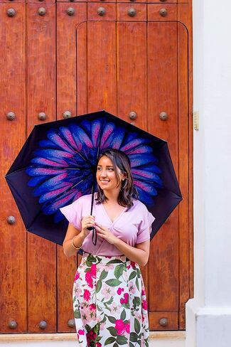 UV Umbrella | Umbrellas for Women by Hawaiian Sunsets | Sun Umbrella UV Protection | Sombrillas de lluvia | Use with UV Protection Clothing | Umbrellas for Sun Protection in Saudi Arabia