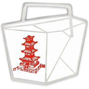 PinMart Sushi and Chinese Food Enamel Lapel Pin