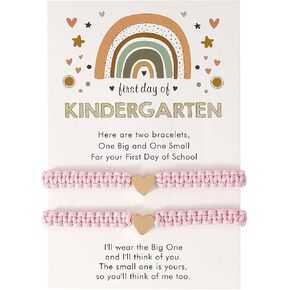 First Day of Bracelets for Mommy and Me Back To School Matching Bracelets Back to School Bracelet Adjustable Bracelets Jewelry in Kuwait