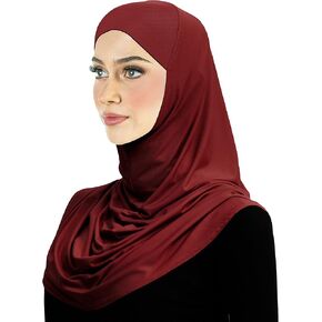 Lycra Hijab 1 piece Amira Easy Pull-on Instant Headscarf
