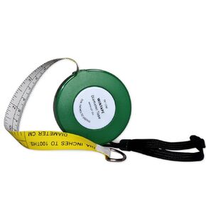 Cm and Inches to 100ths Executive Diameter Pi Engineer's Tape Measure