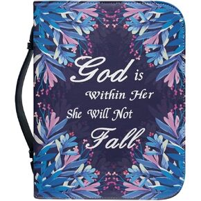 Large Capacity Bible Cover for Women Men Church Tote Bag Study Bible Bag Case Bible Accessories Book Covers