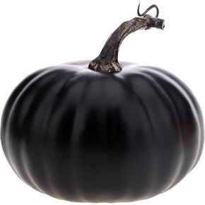 5.5 inch Artificial White Pumpkins Fake Paintable Pumpkin Decoration Fall Harvest for Home Kitchen Farmhouse Halloween Thanksgiving Wedding - 1Pcs in Kuwait