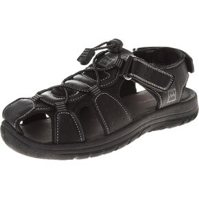 Avalanche Men's Closed Toe Strap Adjustable Summer Beach Waterproof Fisherman Sandal Watershoe