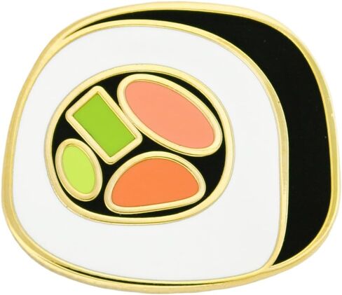 PinMart Sushi and Chinese Food Enamel Lapel Pin in Kuwait